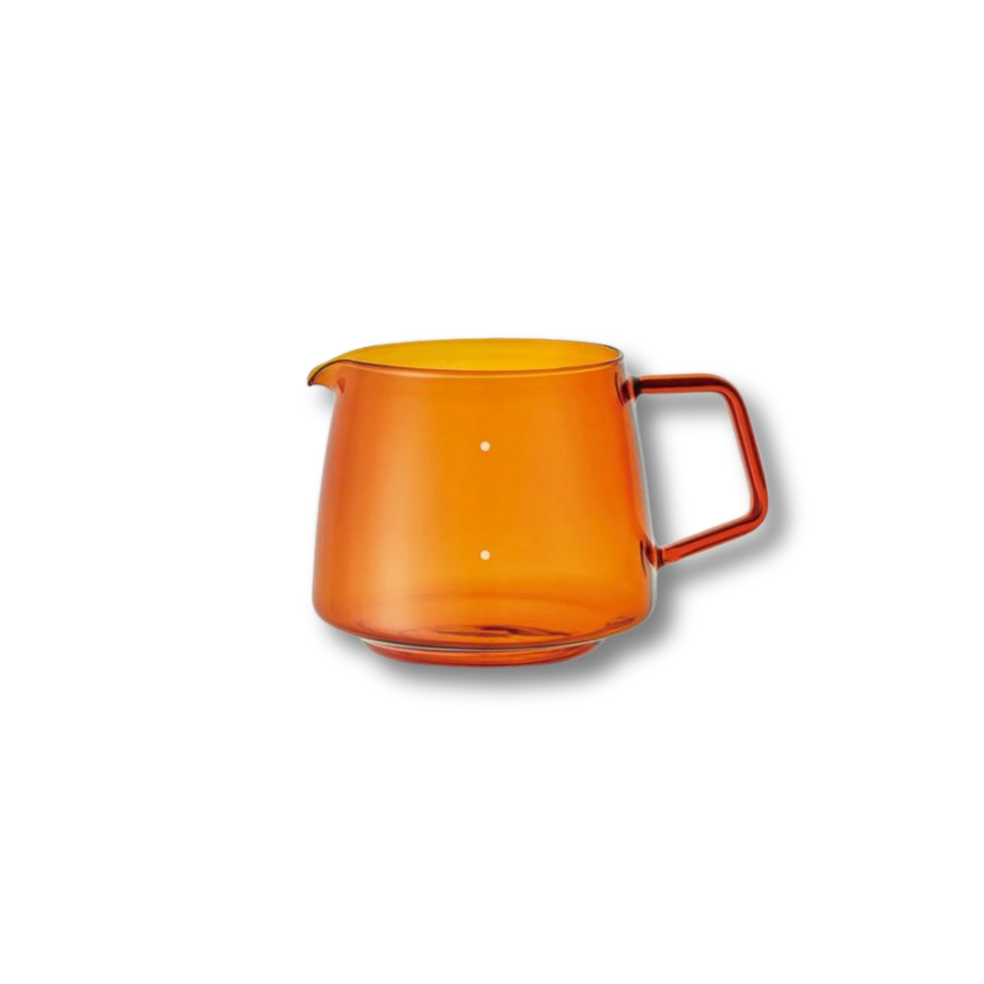 Kinto Sepia Glass Jug Amber