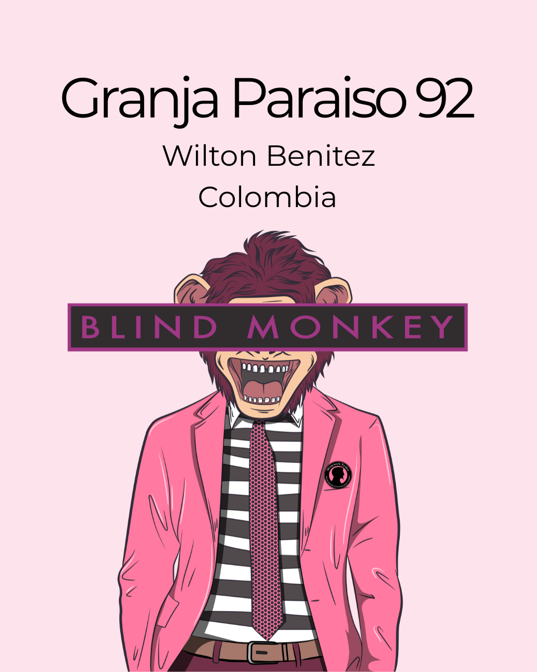 COMING SOON.  Colombia, Granja Paraiso 92 Pink Ballerina B2B