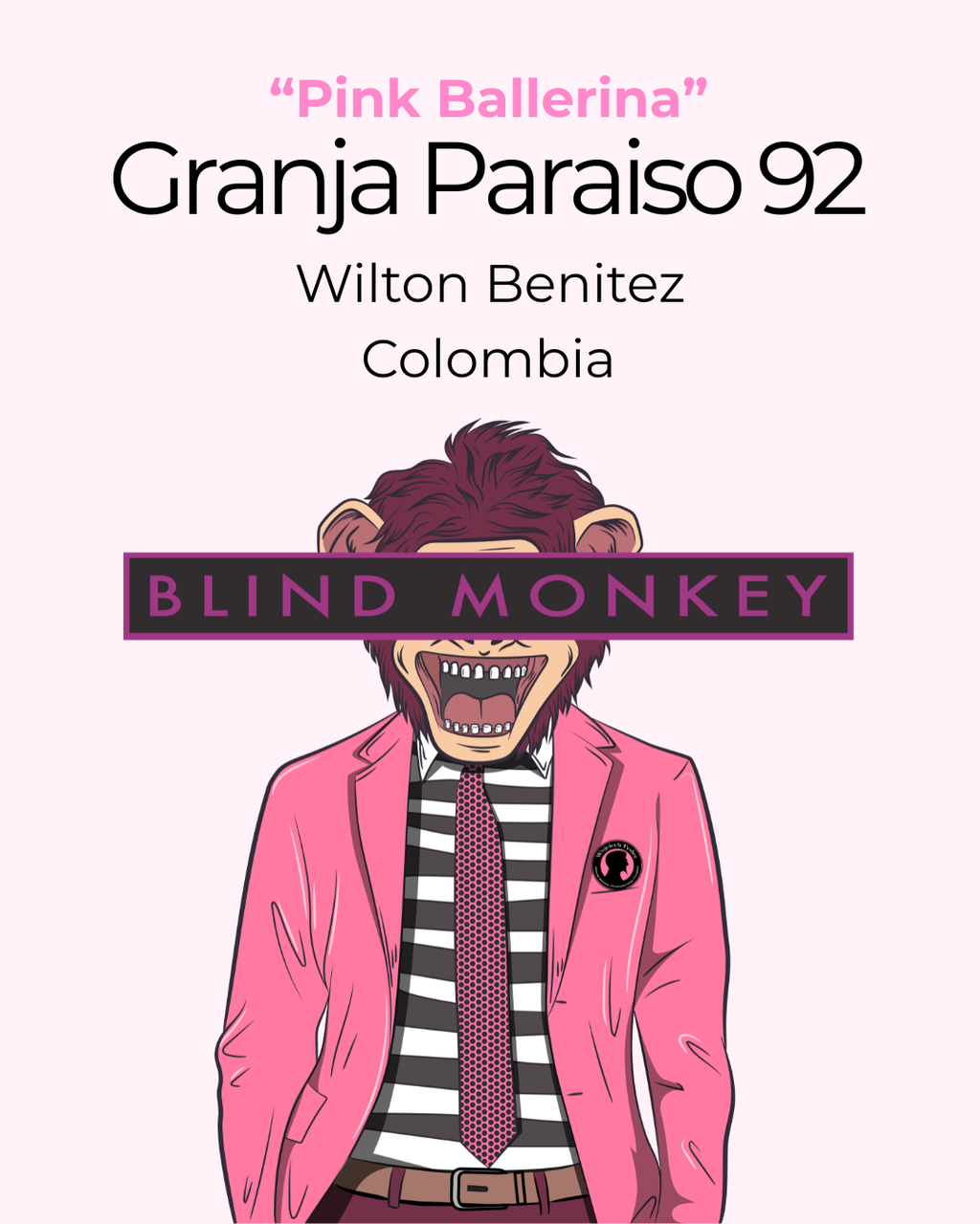 Colombia, Granja Paraiso 92, Pink Ballerina B2B