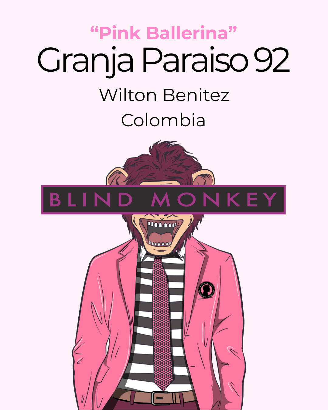 Colombia, Granja Paraiso 92, Pink Ballerina B2B