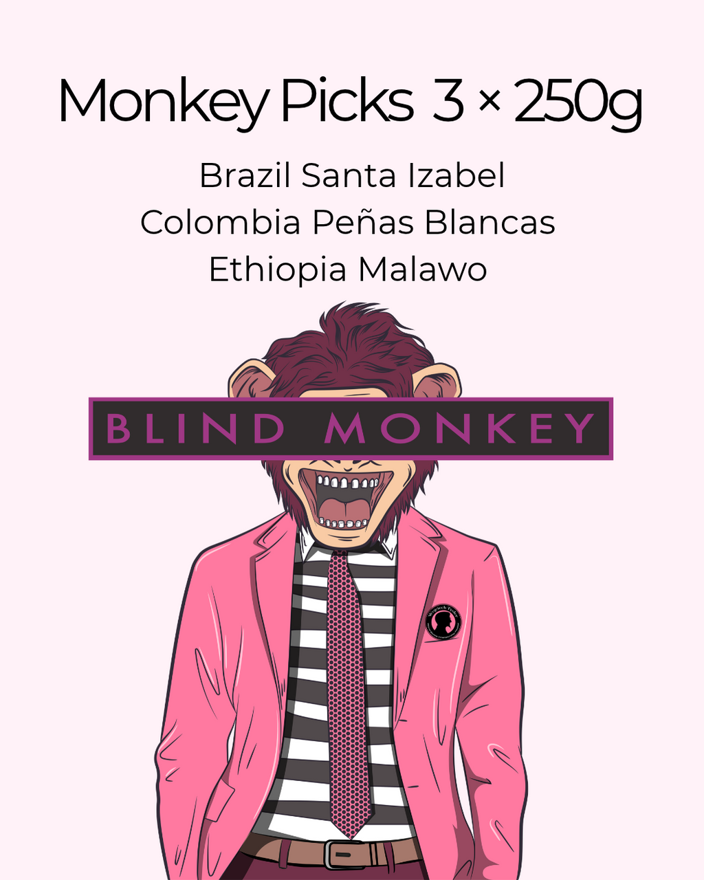 Monkey Picks – 3 × 250g